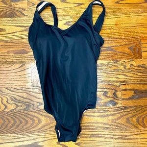 LL Bean black bathing suit